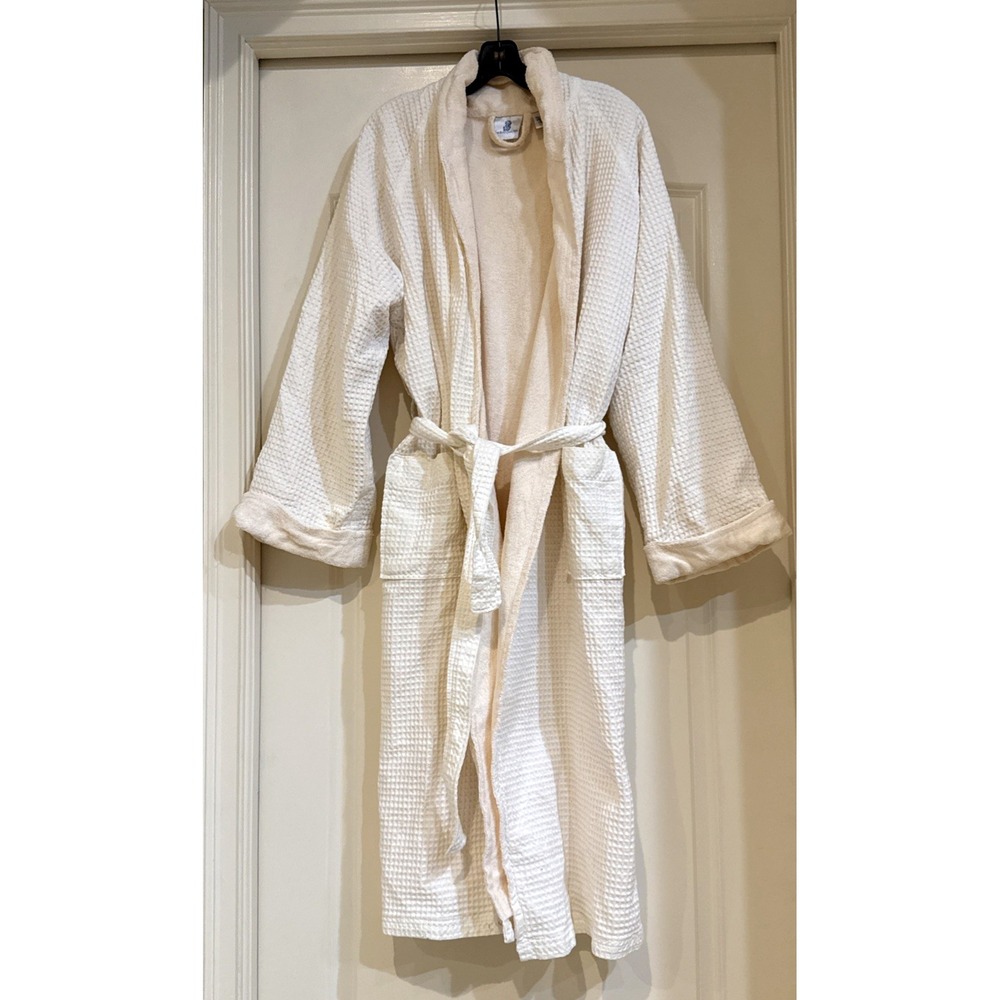 VTG Ritz-Carlton Plush‎ Bath Robe Terry Cloth Belted Unisex O/S Heavy Spa Lounge